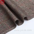 camel herringbone woven wool fabric